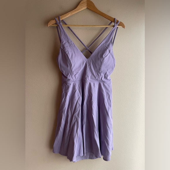 The Unbranded Brand Dresses & Skirts - Unbranded Women Purple Mid Dress Size XL